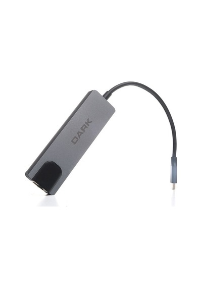 Dark Dk-ac-u31x46 Type-c To Usb 3.0 + Hdmı+ Rj45