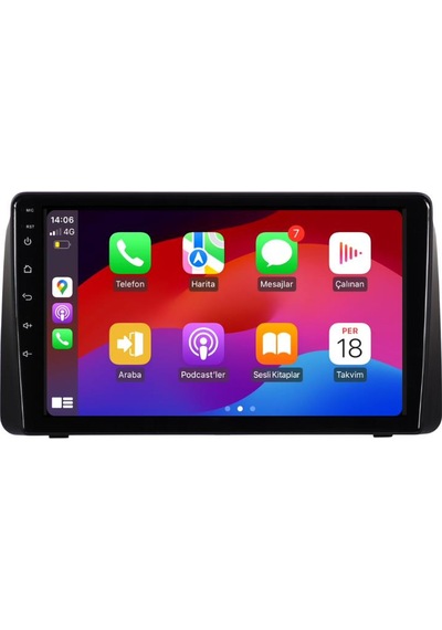 Chrysler Grand Voyager Android Multimedya Sistemi 4-32 Blueway 2011-2015 9"