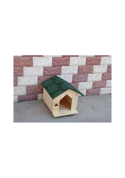 Woodcolor Premıum Doğal Ahşap Kedi Evi Dış Mekan Kedi Kulübesi Yağmur Geçirmez - 785647301