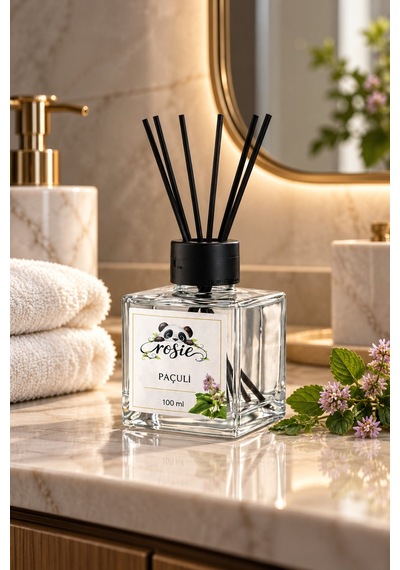 Rosie Paçuli 7'li Çubuklu Oda Kokusu Seti 7 X 100 Ml Derin Ve Sofistike Koku