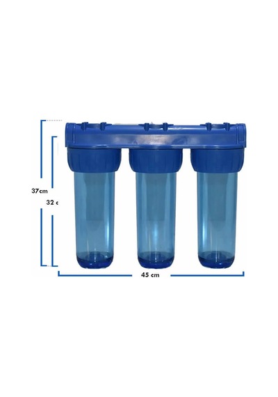 Daire Giriş Filtresi 3 Lü Tam Set 3/4"