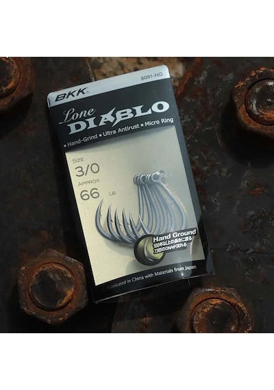 BKK Lone Diablo Tekli İğne 3/0 , 6 adet