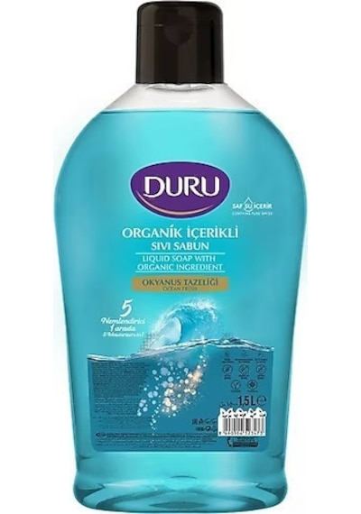 Duru Sıvı Sabun 1500 Ml X 3 Lü Karma Paket Hind.cevizi-okyanus-avokado