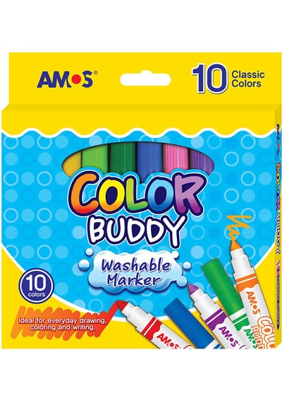 Amos Yıkanabilir Buddy Jumbo Kurşun Kalem N11.14733