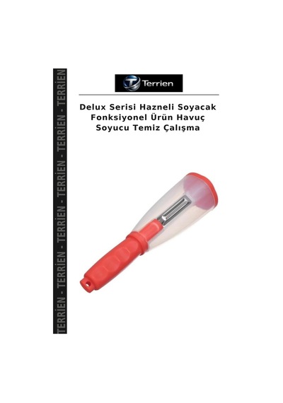 Delux Serisi Hazneli Soyacak Fonksiyonel Ürün Havuç Soyucu Temiz Çalışma Çok Renkli