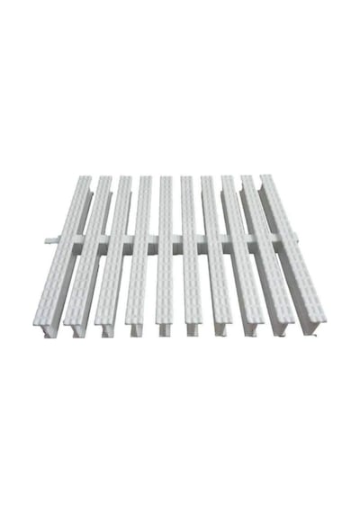 Havuz Savak Izgarası Tek Geçmeli 20 Cm 1 Metre
