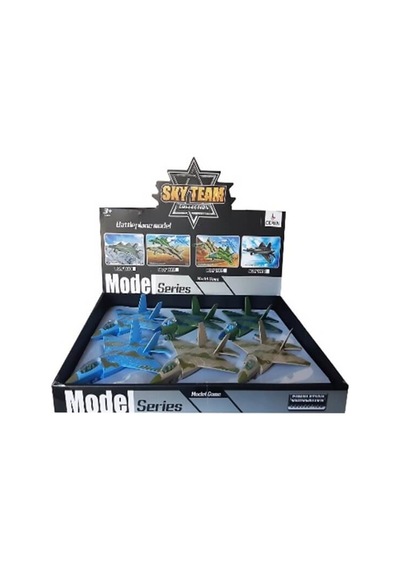 Ctoy Sürtmeli Jet Uçak 6 Lı Paket F1603