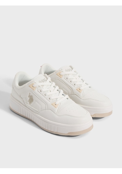 U.s. Polo Assn. Cypher Beyaz Kadın Sneaker Günlük Ayakkabı