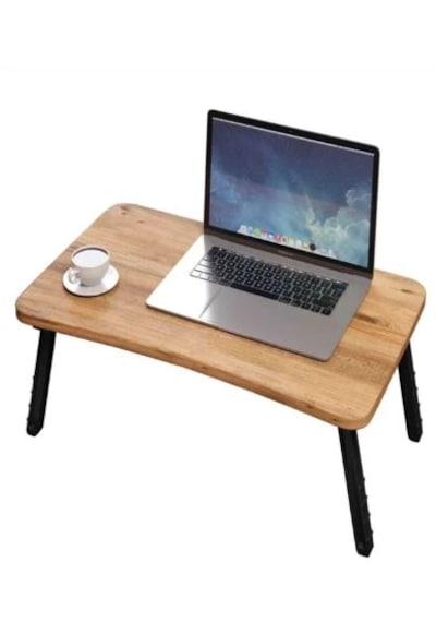 Laptop Sehpası Seyyar Kahvaltı Masası Katlanır Çalışma Sehpası