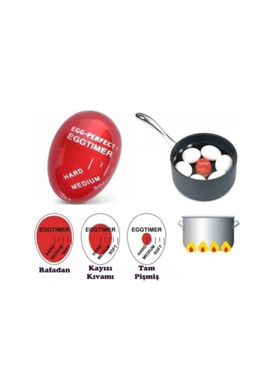 Yumurta Kıvam Ayarlayıcı Yumurta Zamanlayıcı Haşlama Aparatı Plastik