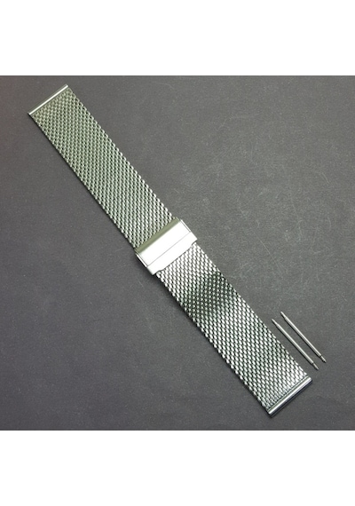 Hasır Kol Saat Kordonu Çelik Kalın 24 Mm (Ø 2,25- 3,0)