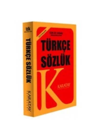 Karatay 4e Sözlük Türkçe Plastik Kapak 1.hamur Sarı