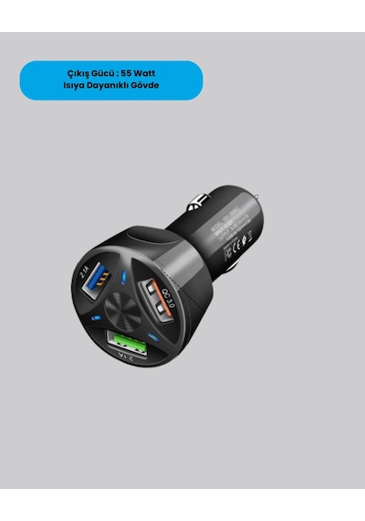 Mey İthalat Pg88 Araç Şarj Cihazı