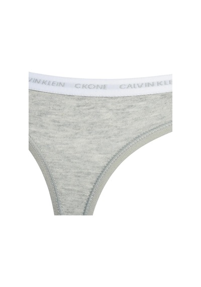 Calvin Klein Thong 2pk Kadın Gri Tanga Set
