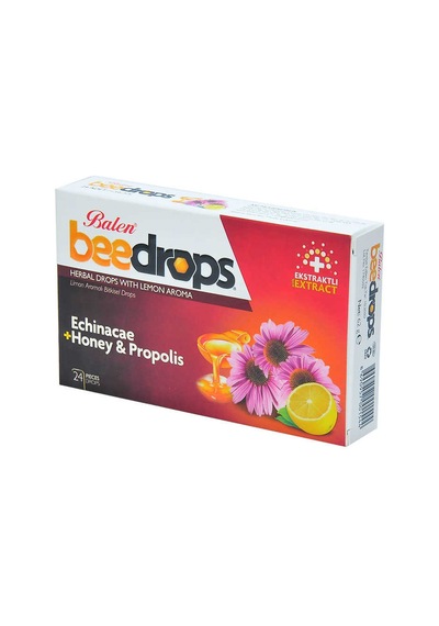 Limon Aromalı Bitkisel Drops 24adet