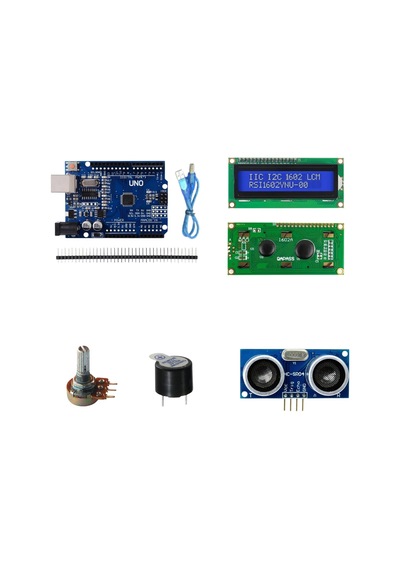 Kutulu Robotik Kodlama Arduino Uno Ekonomik Başlangıç Seti 26 Çeşit 148 Parça