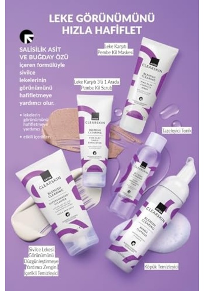 Clearskin Blemish Arındırıcı Köpük Temizleyici 150 Ml