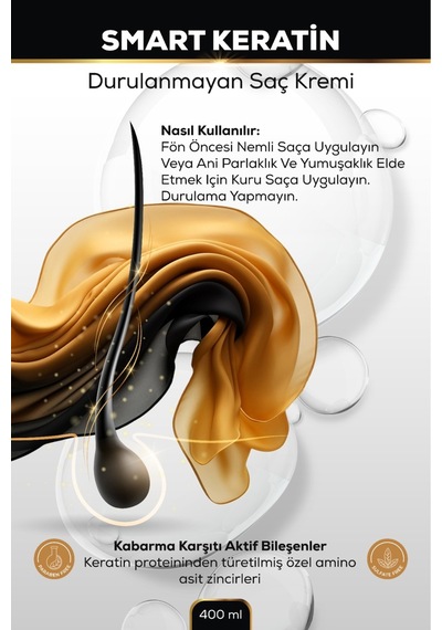 Smart Keratin 2 Fazlı Saç Bakım Spreyi