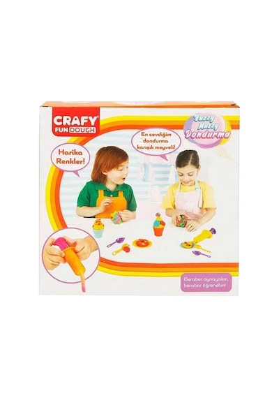 Buzzy Muzzy Dondurma Oyun Hamuru Seti 200 G 22 Parça Sarı