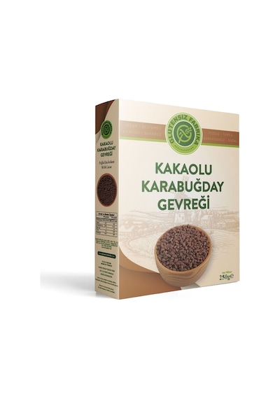 Glutensiz Fabrika Glutensiz Kakaolu Karabuğday Gevreği 250 G