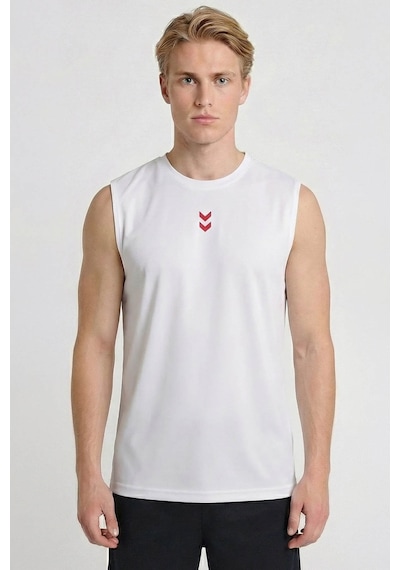 Hummel Hmlsomero Beyaz Erkek Kolsuz T-shirt 912347-9003