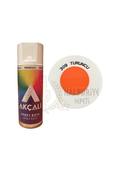Akçalı TURUNCU Sprey Boya 400 ml - 309