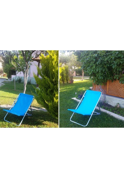 Depolife Depolife Plaj Balkon Teras Bahçe Sandalye Koltuk Şezlong Pratik K (458038762)