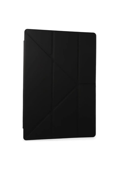 Jenerik Samsung Galaxy Tab A9 Kılıf Kalemlikli Mars Tablet Kılıfı - Siyah