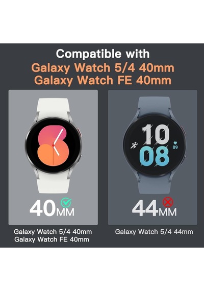Samsung Galaxy Uyumlu Watch Fe 40mm Kolay Uygulama Aparatlı Cam Ekran Koruyucu 01