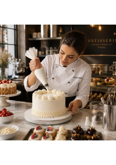 Dolly Krema Süsleme Seti Şırınga Formu Ve Krema Torbası Formu Varyasyonlu, Değiştirilebilir Uçlu, Pasta, Cupcake, Kurabiye, Tatlı Ve Dolgu Süsleme Aparatı Krema Torbası