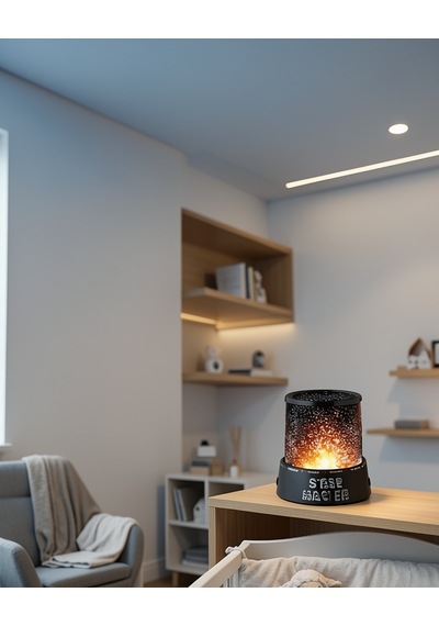 Yıldız Projeksiyon Gece Lambası Uczzzgizmos-4 Çok Renkli
