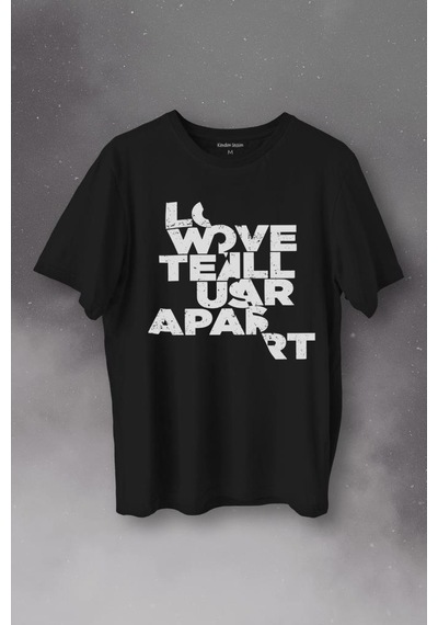 Joy Division Love Will Tear Us Ian Curtıs Baskılı Tişört Unisex T-shirt 001