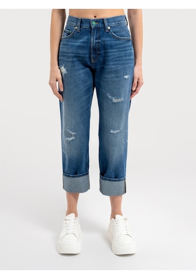 Boyfriend Boyfriend Kadın Pantolon Denim