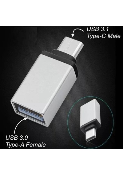 Divex Type-c Erkek Usb3.0 Dişi Adaptör Çevirici Gri Do-182