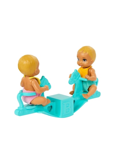 Barbie Skipper İkiz Bebekler Bakımı Oyun Seti Hxm99
