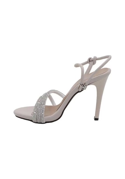 Mergenshoes K039 Ten Günlük 9 Cm Klasik Topuk Kadın Ayakkabı Ten