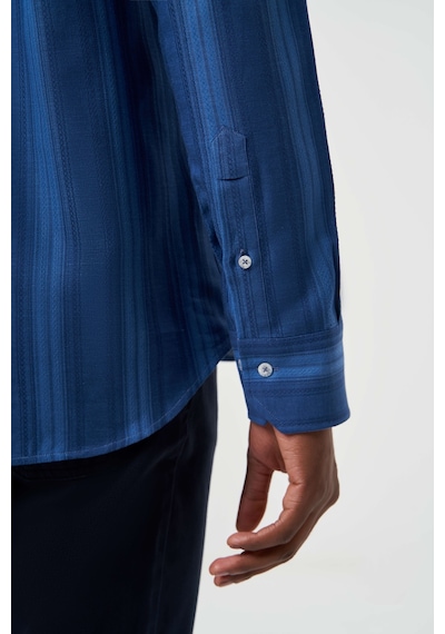 Bisse Erkek Regular Fit Paşa Yaka Gömlek Mavi Gm23k232022 D35 Mavi