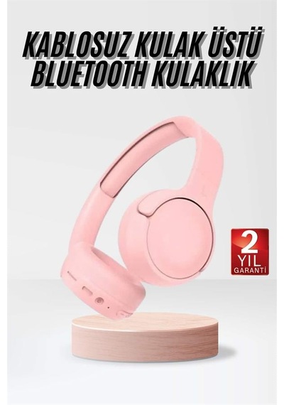 2025 Model Kulak Üstü Bluetooth Hoparlör Anc Özellikli Çok Renkli