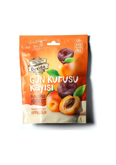 3 Adet Dovido Gün Kurusu Kayısı 140 G