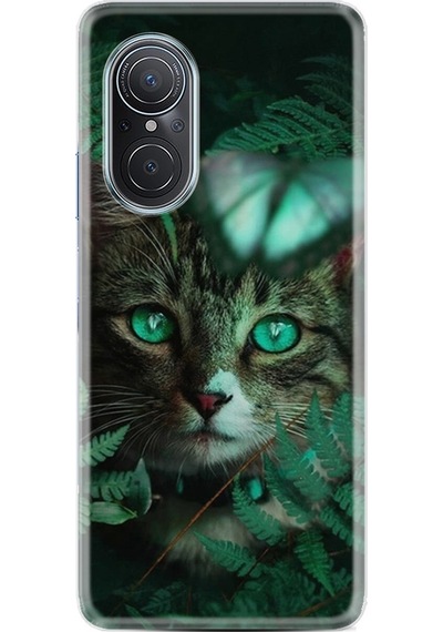 Huawei Nova 9 Se Kılıf Resimli Silikon Blue Butterflys 1350
