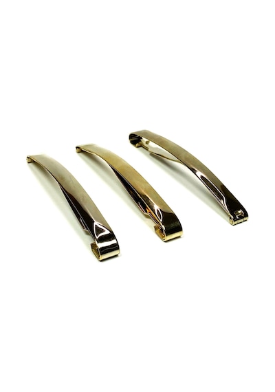 3 Adet Metal Klasik Saç Tokası Orijinal 9 Cm 0