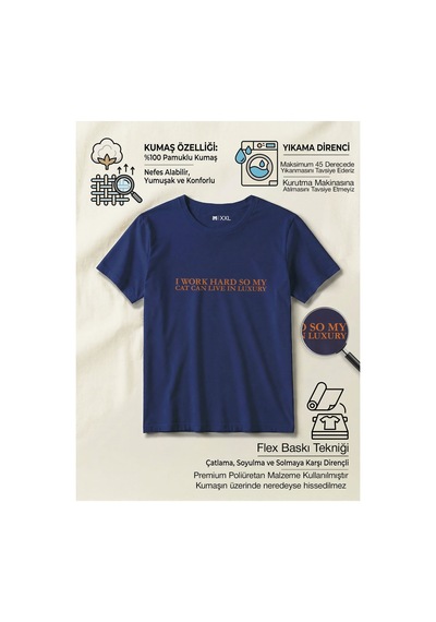 North Whiskers I Work Hard So My Cat Can Live In Luxury Yazılı Baskılı Lacivert Unisex %100 Pamuk T-shirt Lacivert - 875721267 Lacivert - 875721267 Lacivert North Whiskers I Work Hard So My Cat Can Live In Luxury Yazılı Baskılı Lacivert Unisex %100 Pamuk T-shirt Lacivert - 875721267 Lacivert - 875721267 Lacivert