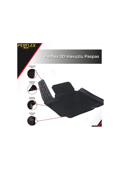 3d Paspas Siyah Hyundaı I20 2015+