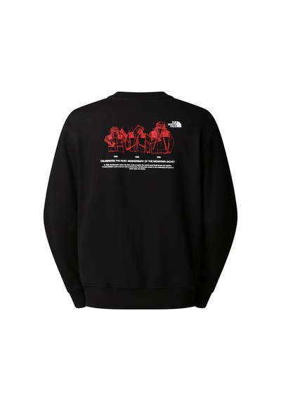The North Face U Mnt Annıversary Relaxed Crew Swetşört Nf0a8dn6jk31 Siyah