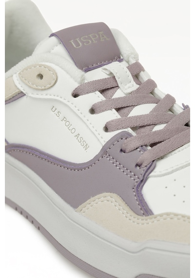 U.s. Polo Assn. Tıana 5pr Beyaz Kadın Sneaker Beyaz-lıla