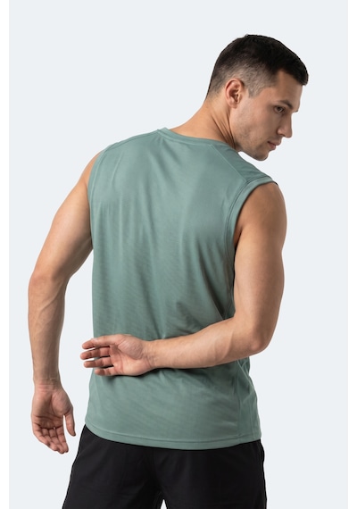 Slazenger Rexıs Erkek Kolsuz Su Yeşili Tişört