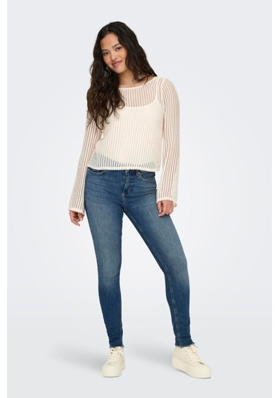 Onlblush Mıd Sk Ankle Rw Dnm Cro068 Mavi