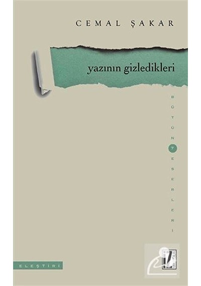 Yazının Gizledikleri - Cemal Şakar - İz Yayıncılık