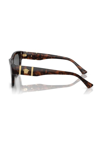 Versace 0ve4457 54298755 Asetat Erkek Güneş Gözlüğü Kahverengi