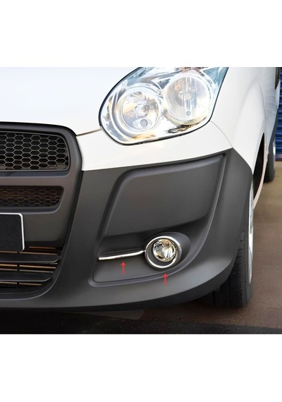Ebal Otomotiv Fiat Doblo Krom Sis Çerçevesi+Sis Far Kaşı 4 parça 2010-2015